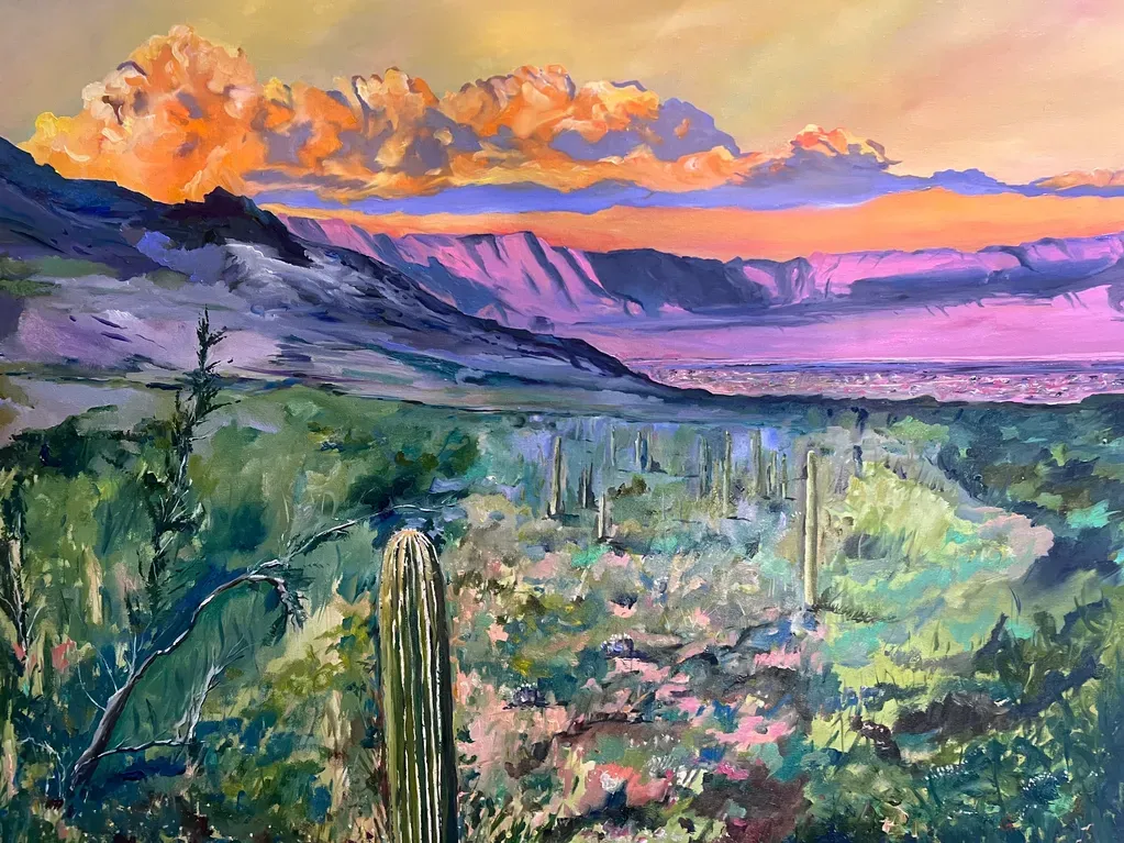 Beneath a Painted Sky