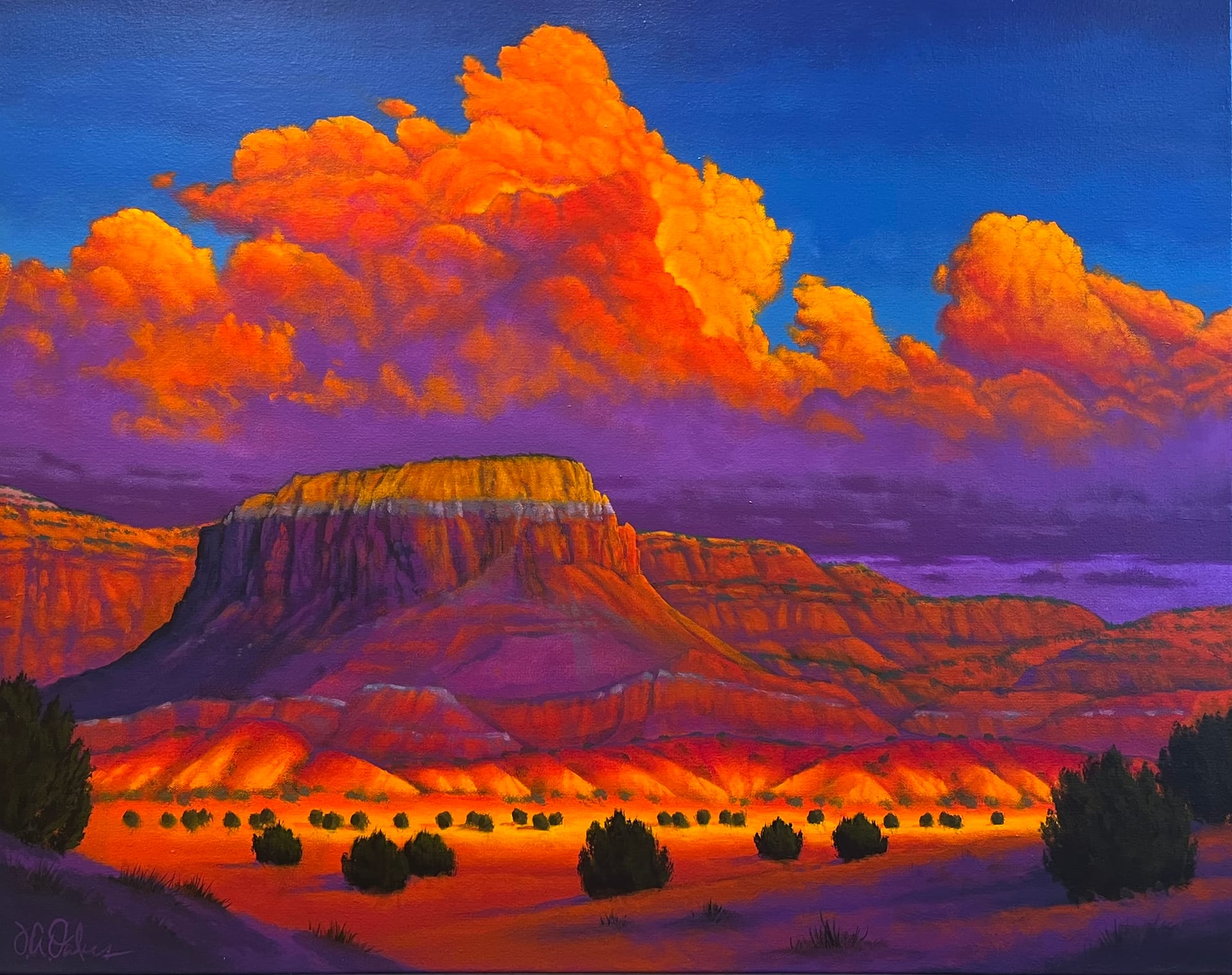 Shifting Light Across the Mesas