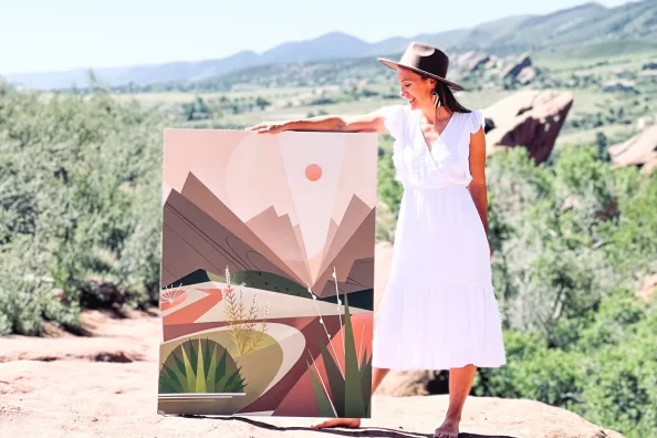 Now Representing Artist Talia Swartz in Santa Fe!
